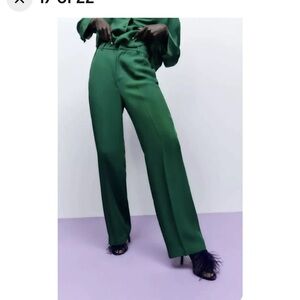 Zara wide leg trousers, NWOT